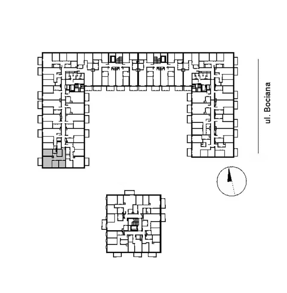 Bociana 5 – inwestycja Archicom - lokal A1 018, budynek A