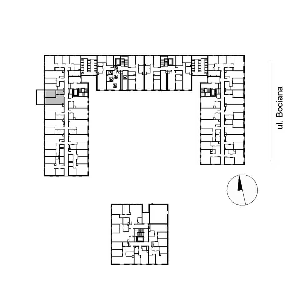 Bociana 5 – inwestycja Archicom - lokal A1 010, budynek A