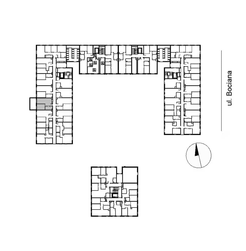 Bociana 5 – inwestycja Archicom - lokal A1 008, budynek A