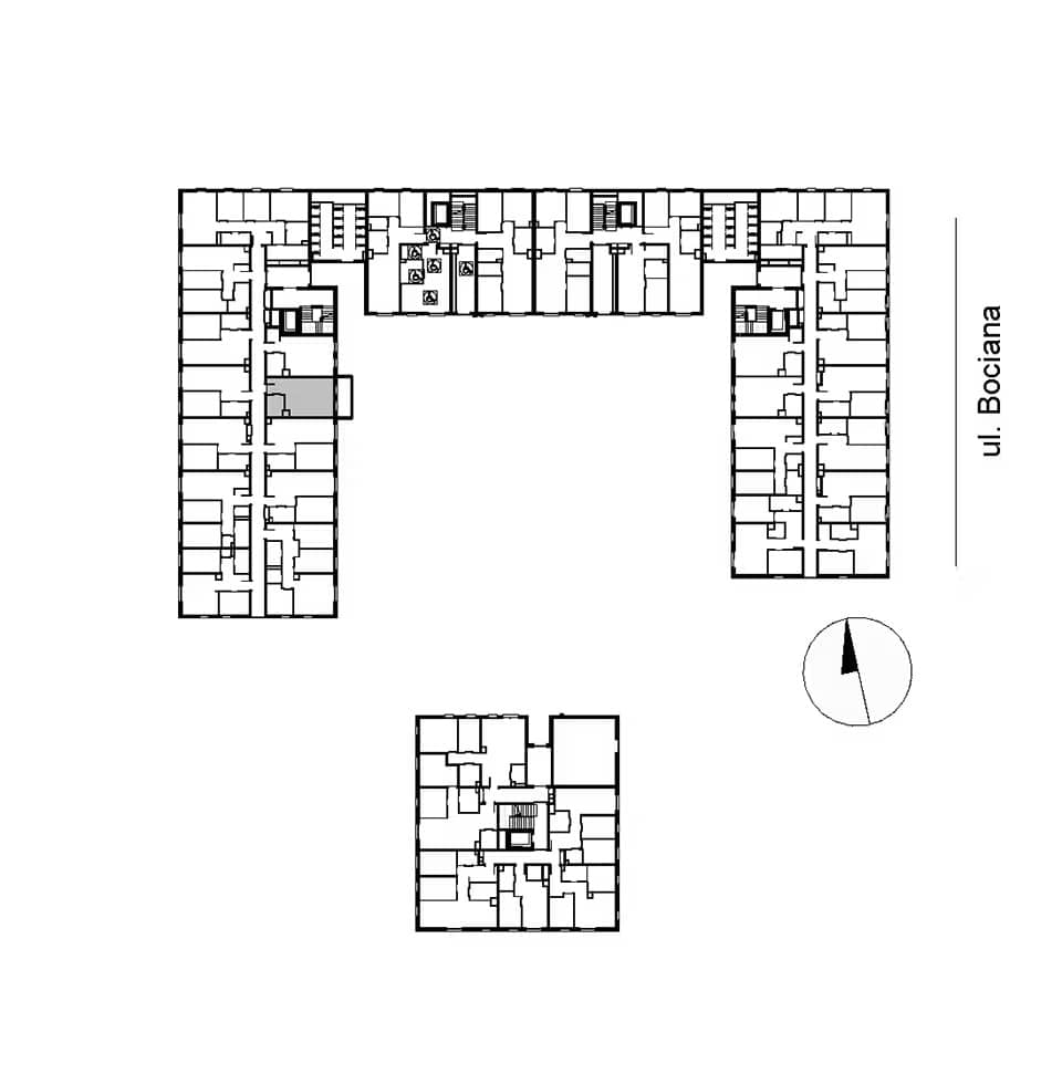 Bociana 5 – inwestycja Archicom - lokal A1 002, budynek A