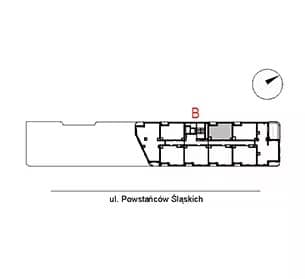 Powstańców 7D – inwestycja Archicom - lokal PS7D B/13/B1301, budynek PS7D