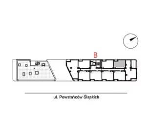 Powstańców 7D – inwestycja Archicom - lokal PS7D B/9/B0902, budynek PS7D