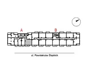Powstańców 7D – inwestycja Archicom - lokal PS7D A/6/A0602, budynek PS7D