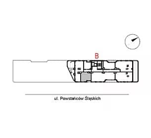 Powstańców 7D – inwestycja Archicom - lokal PS7D B/16/B1605, budynek PS7D