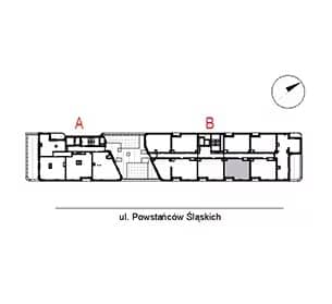 Powstańców 7D – inwestycja Archicom - lokal PS7D B/8/B0805, budynek PS7D