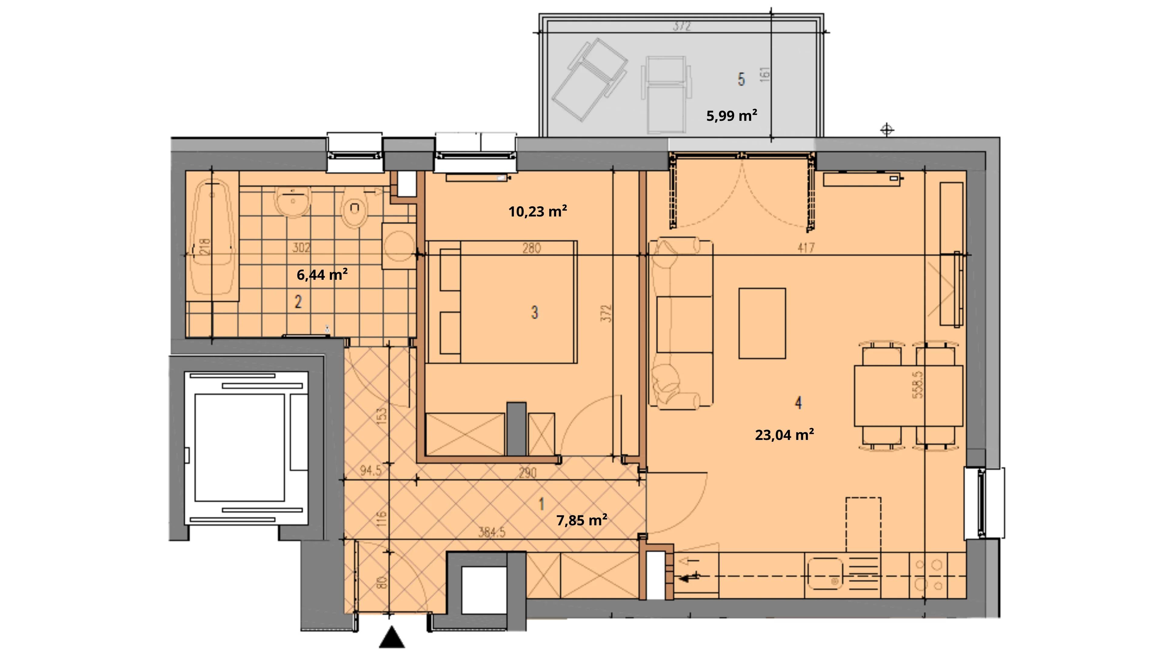 Partynice House II – inwestycja Rafin Developer - lokal P.2.1.04