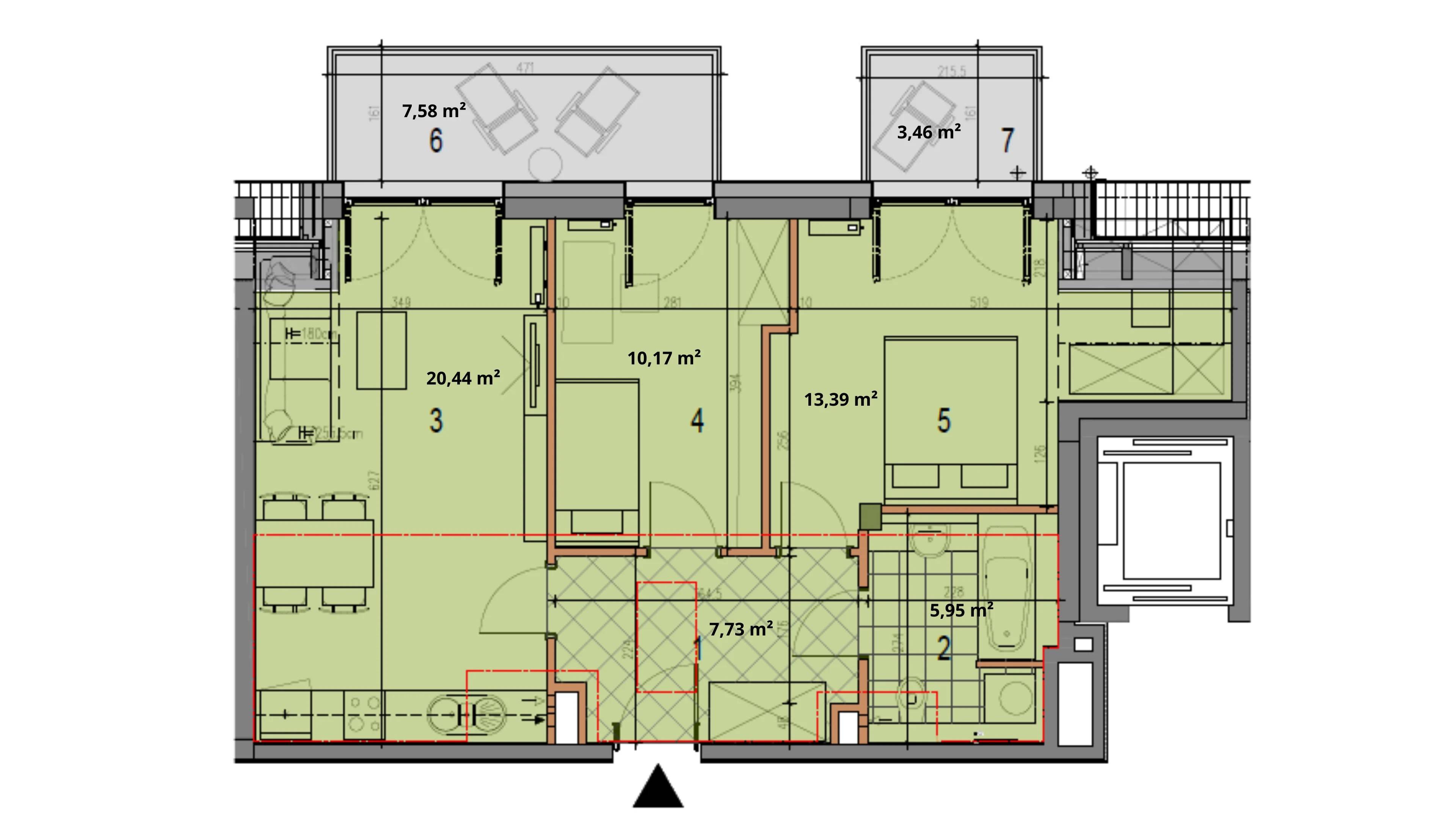 Partynice House II – inwestycja Rafin Developer - lokal P.1.3.30