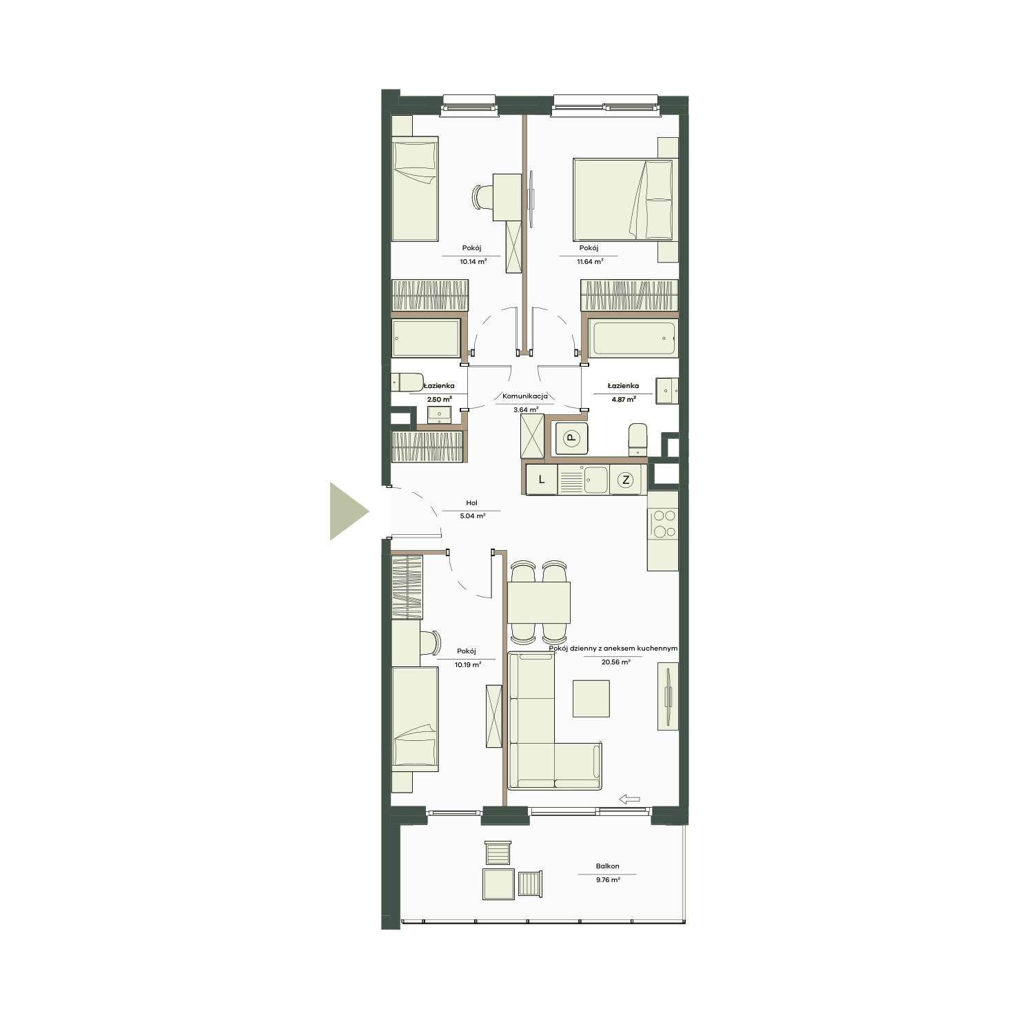 Apartamenty Onlylife - lokal 20, budynek B7
