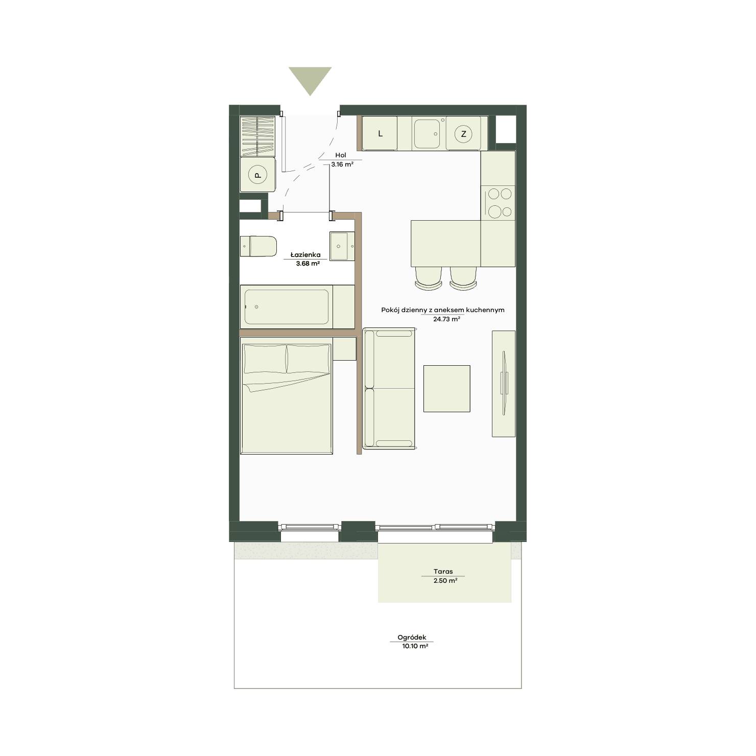 Apartamenty Onlylife - lokal 23, budynek B8