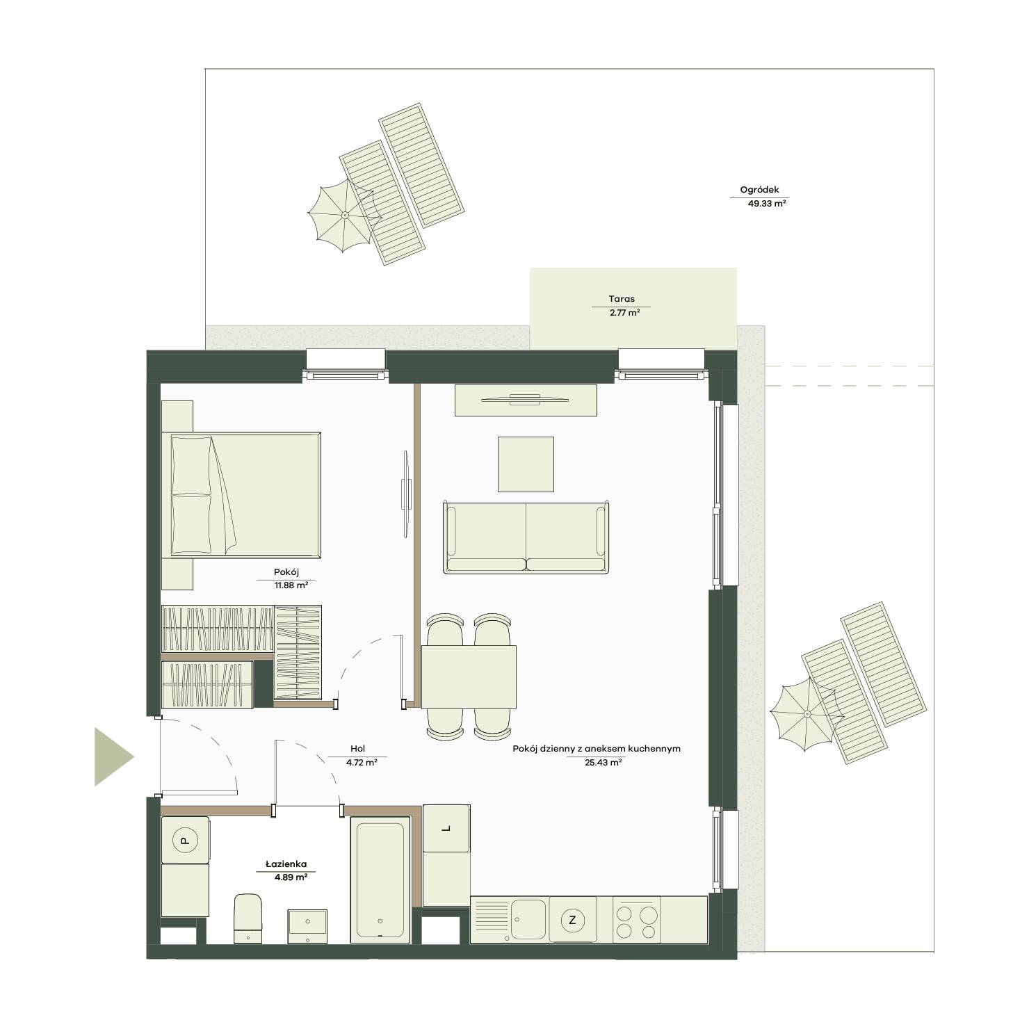Apartamenty Onlylife - lokal 59, budynek B10