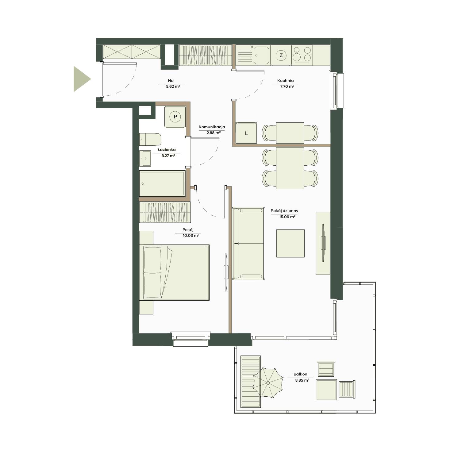 Apartamenty Onlylife - lokal 6, budynek B7