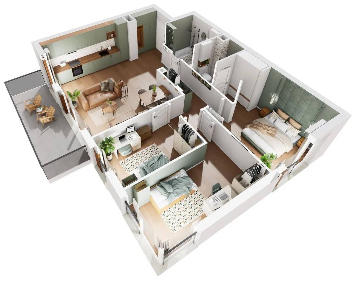 Apartamenty Onelife – inwestycja Spravia - lokal 79, budynek B6