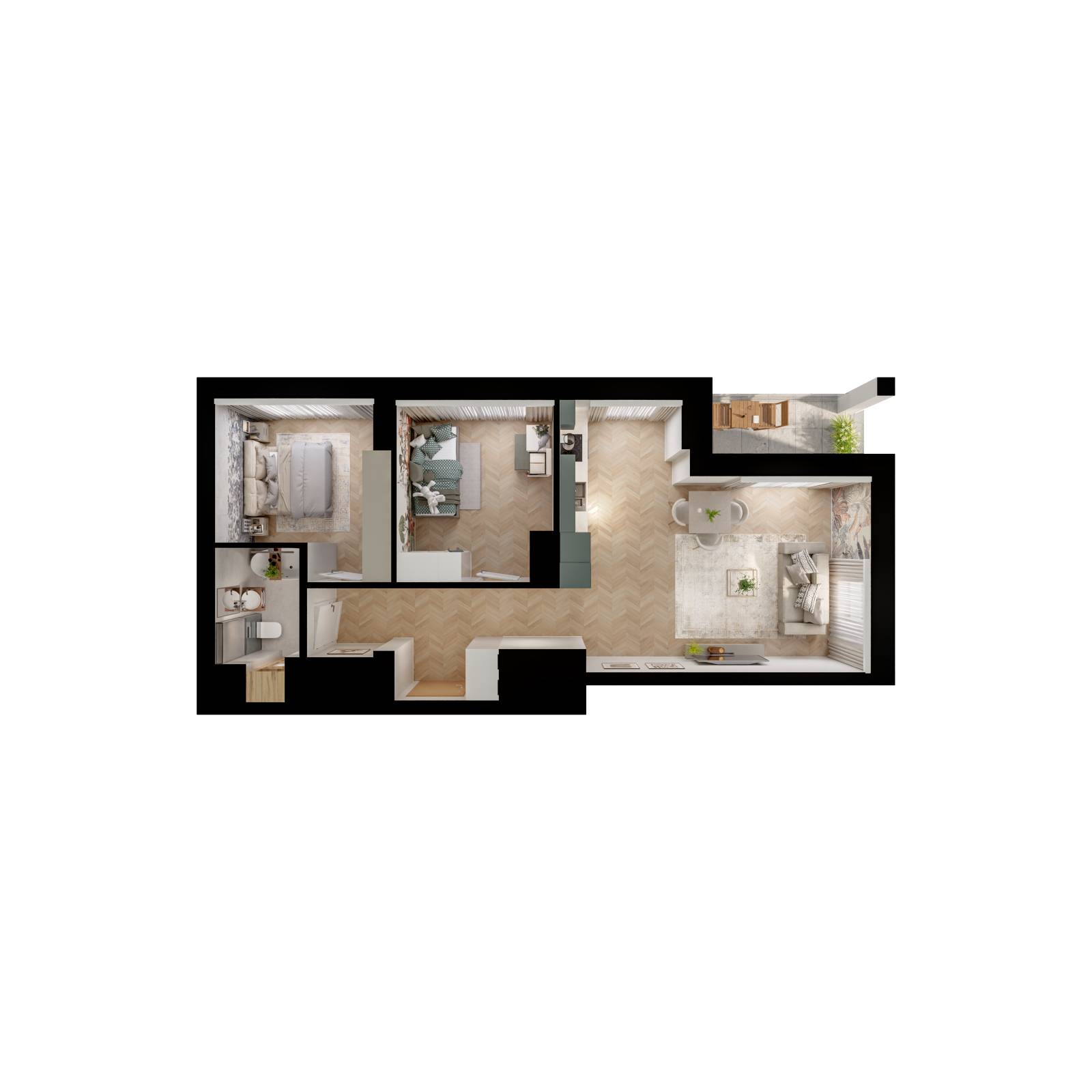 Mocha Tower – inwestycja Profbud - lokal 260