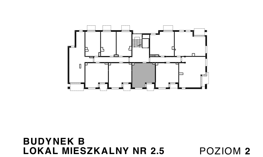 Spot Apartamenty – inwestycja Moderna Holding - lokal B – B.2.5