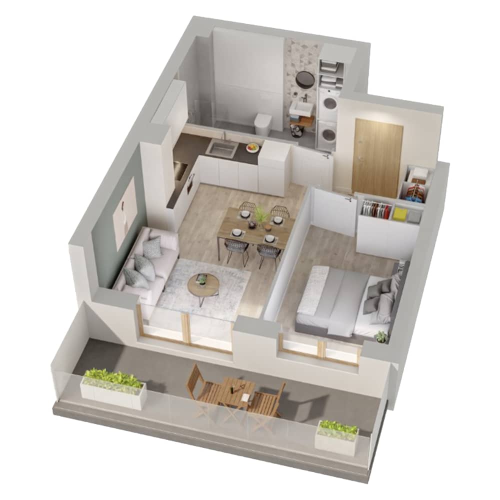 Sobola Biel – inwestycja Rutkowski Development - lokal M32, budynek A.9