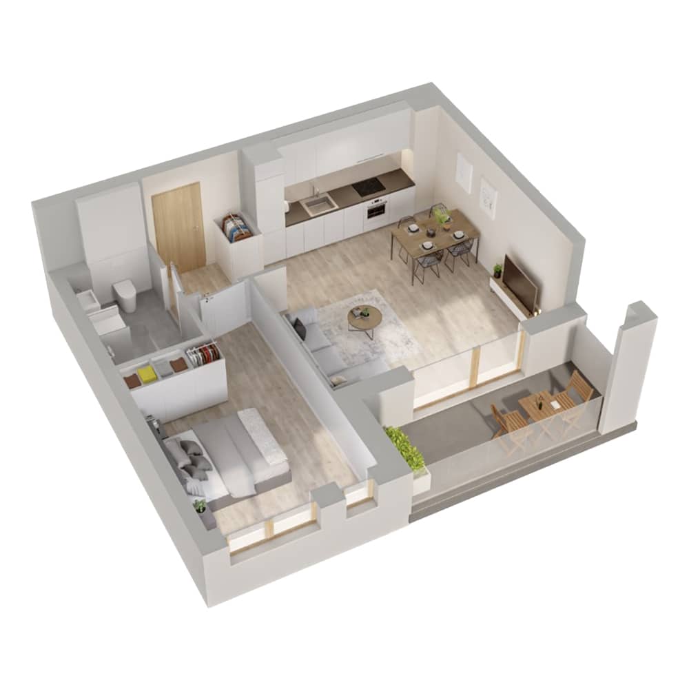 Sobola Biel – inwestycja Rutkowski Development - lokal M69, budynek A.9