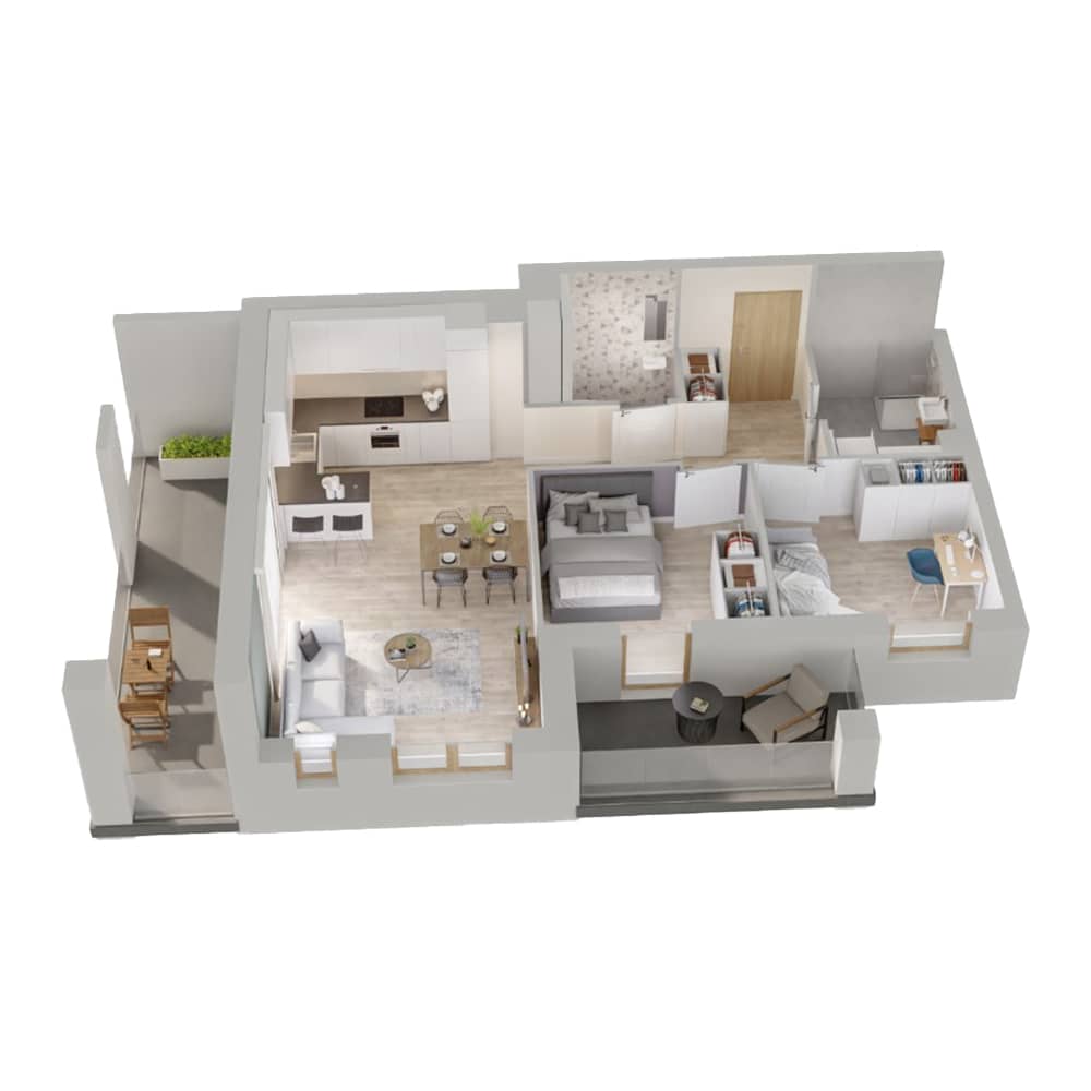 Sobola Biel – inwestycja Rutkowski Development - lokal M71, budynek A.9