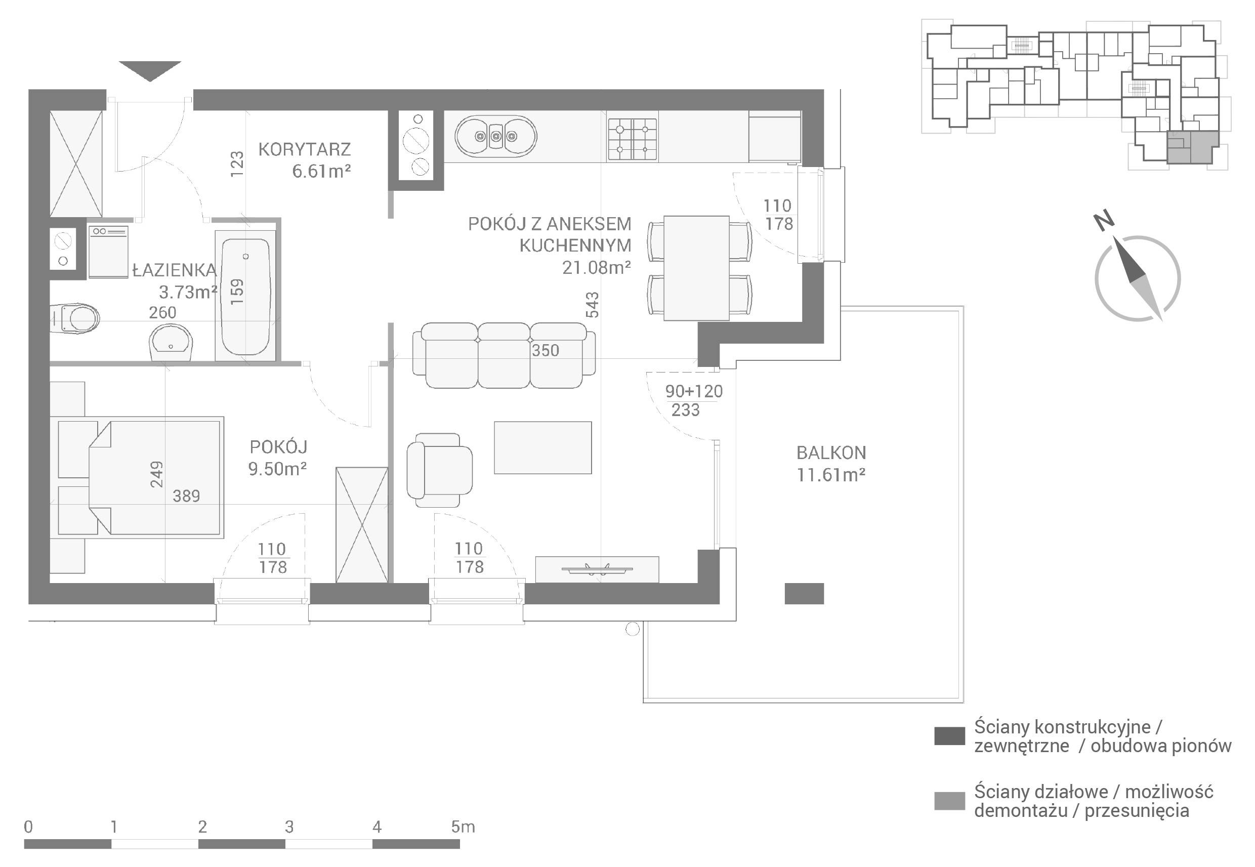 Apartamenty Przystań - lokal M19, budynek F