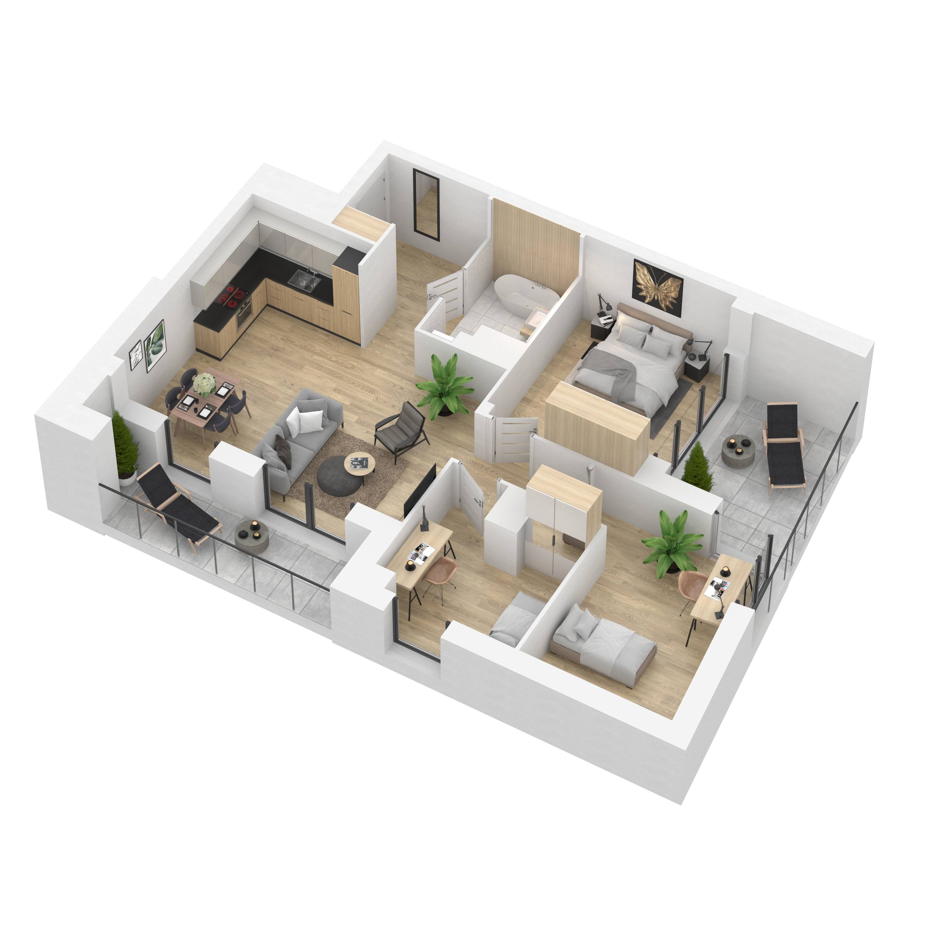 Aleja – inwestycja Rutkowski Development - lokal M79, budynek A