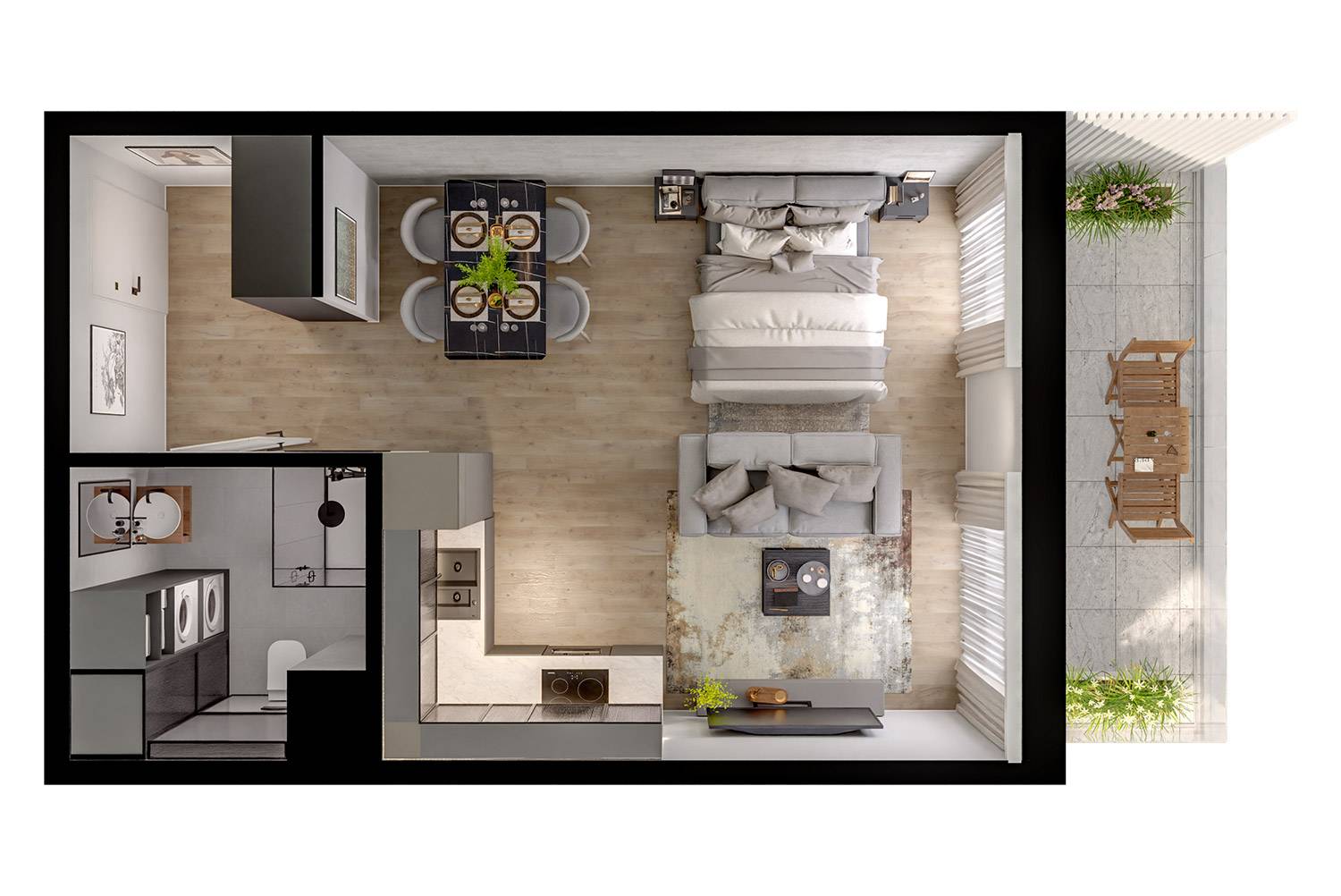 Unikat Apartamenty – inwestycja Rutkowski Development - lokal M31, budynek C