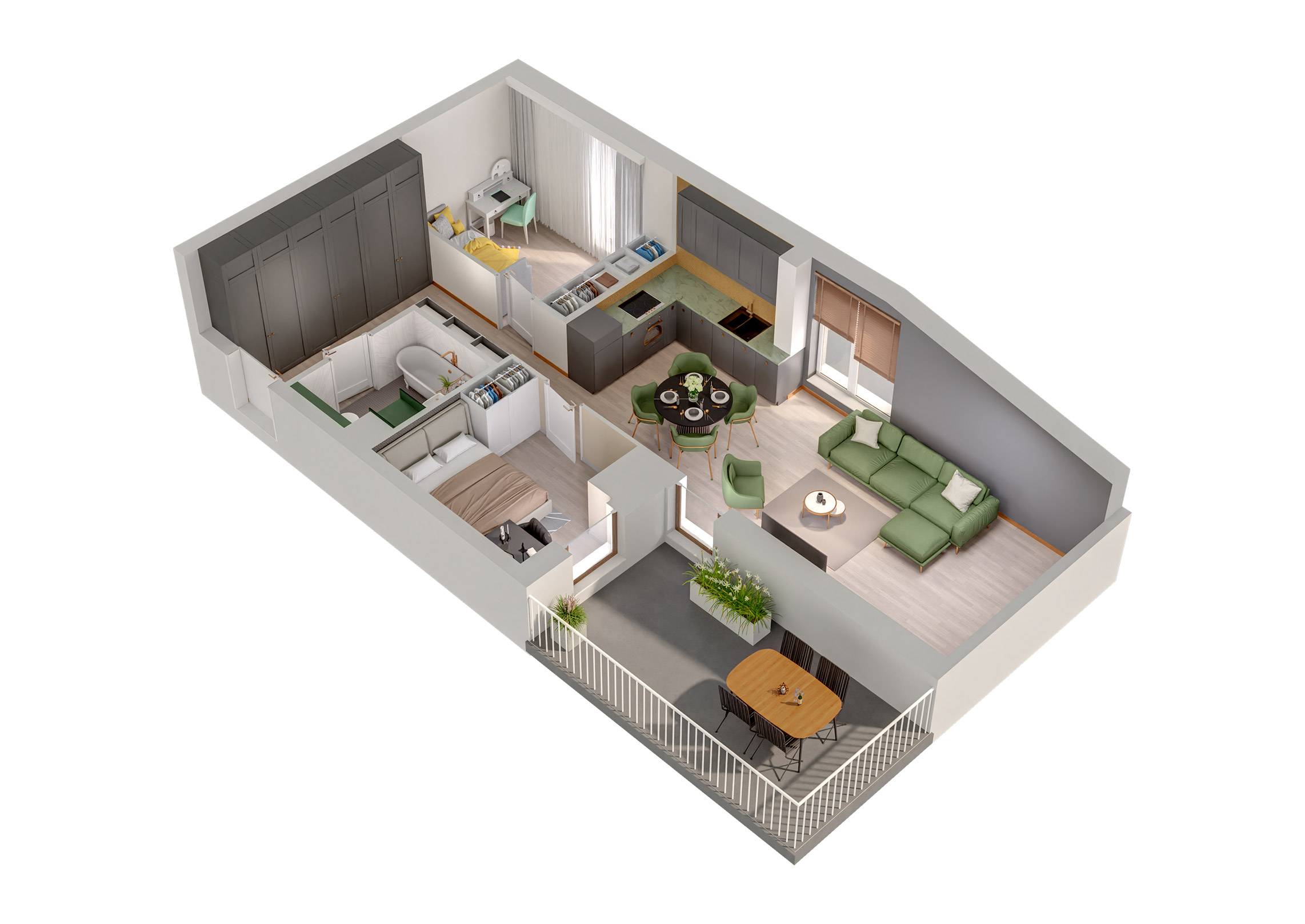 Forma Augustów – inwestycja Rutkowski Development - lokal M18, budynek B2