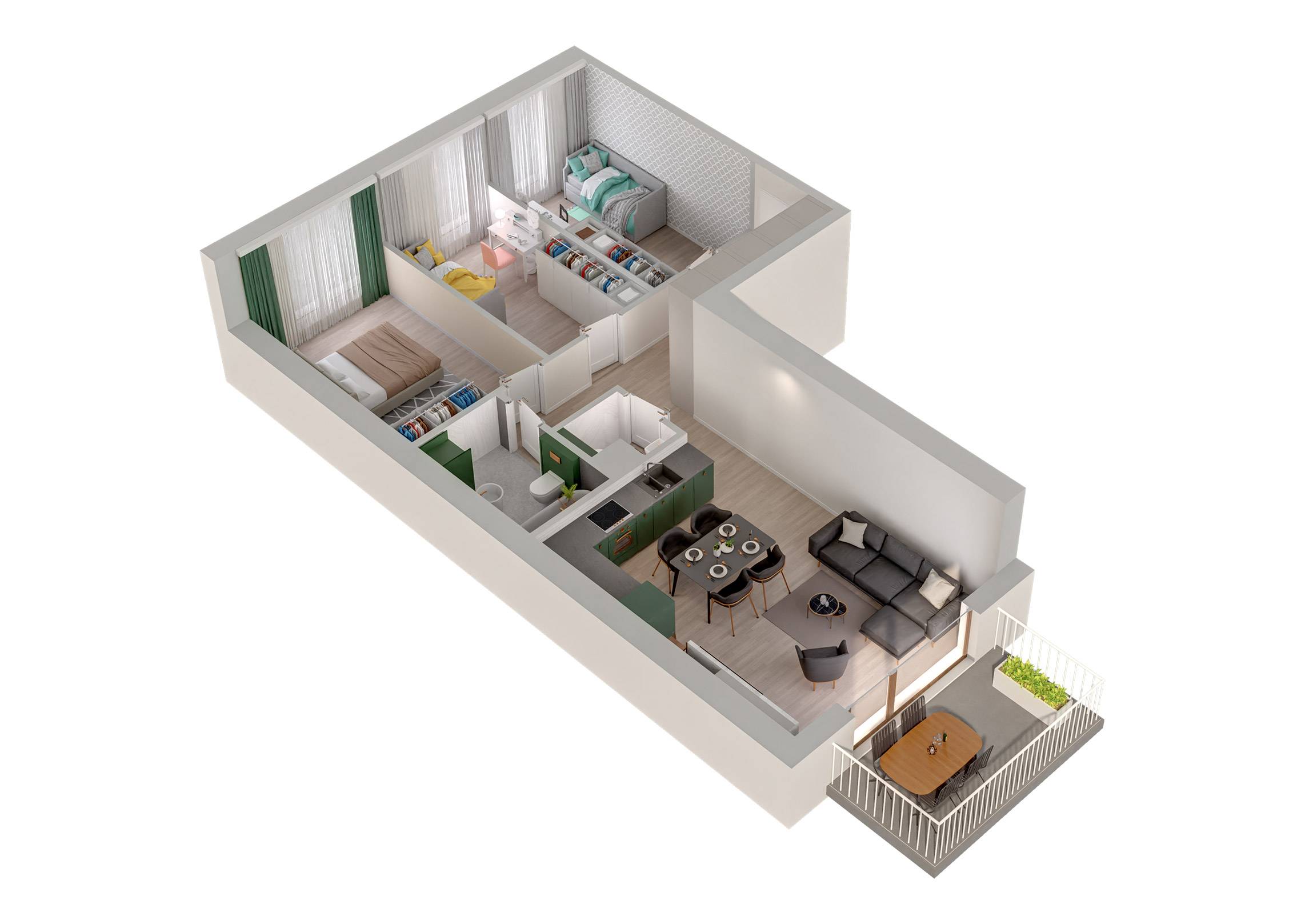 Forma Augustów – inwestycja Rutkowski Development - lokal M28, budynek B2