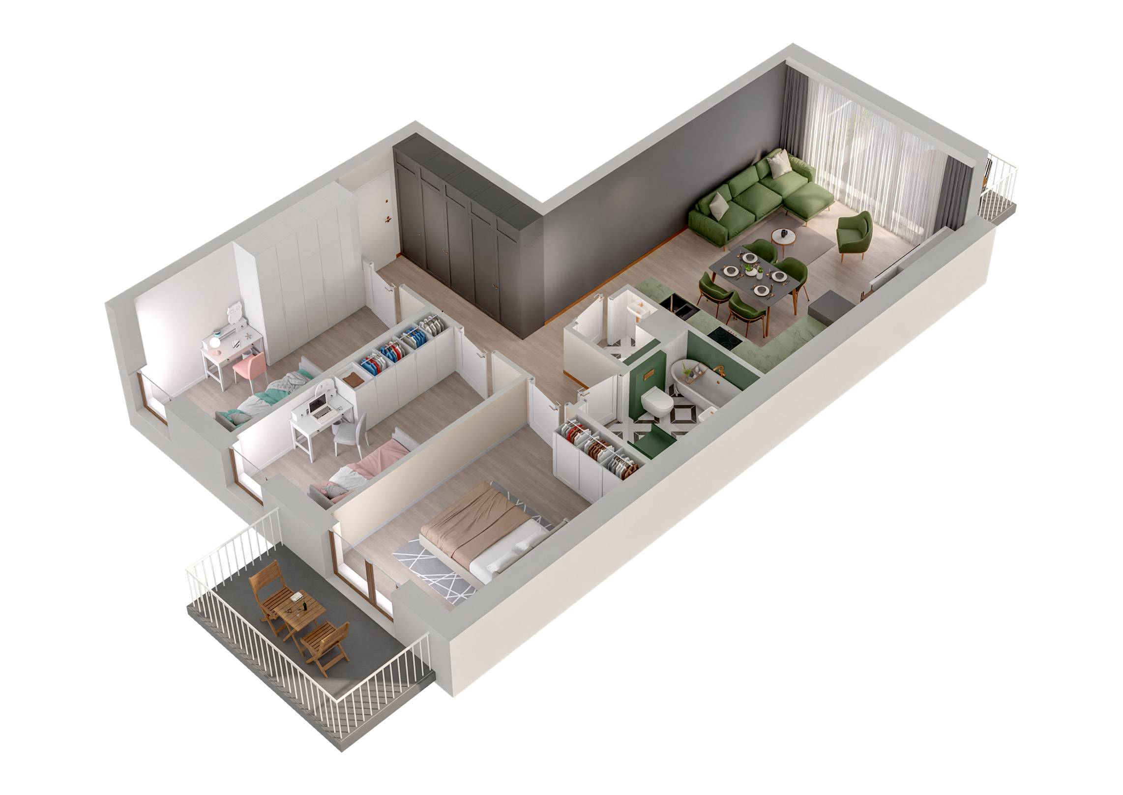 Forma Augustów – inwestycja Rutkowski Development - lokal M33, budynek B2