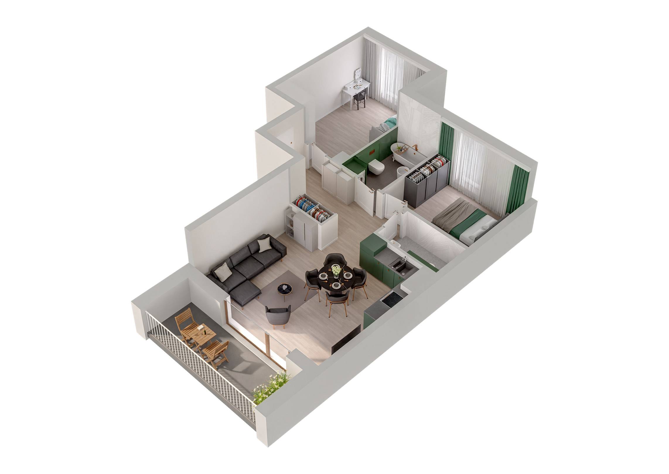 Forma Augustów – inwestycja Rutkowski Development - lokal M5, budynek B2