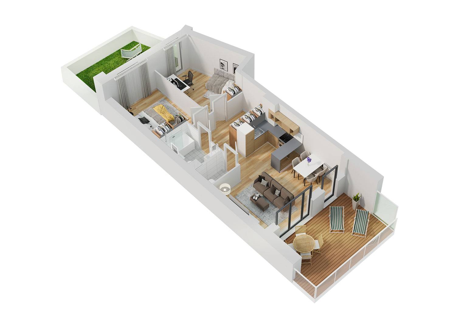 Wave – inwestycja Rutkowski Development - lokal M137, budynek I