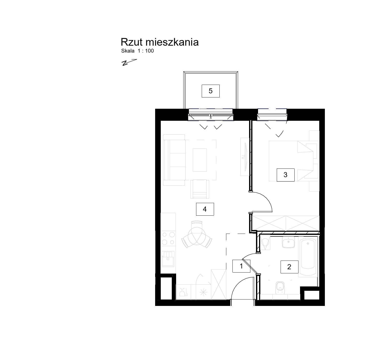 Kochanowskiego – inwestycja ICL Estate - lokal 55, budynek A