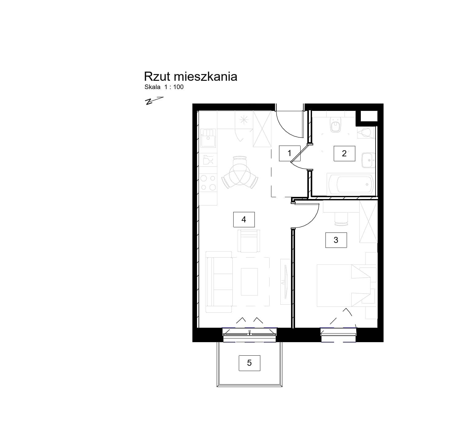 Kochanowskiego – inwestycja ICL Estate - lokal 114, budynek A