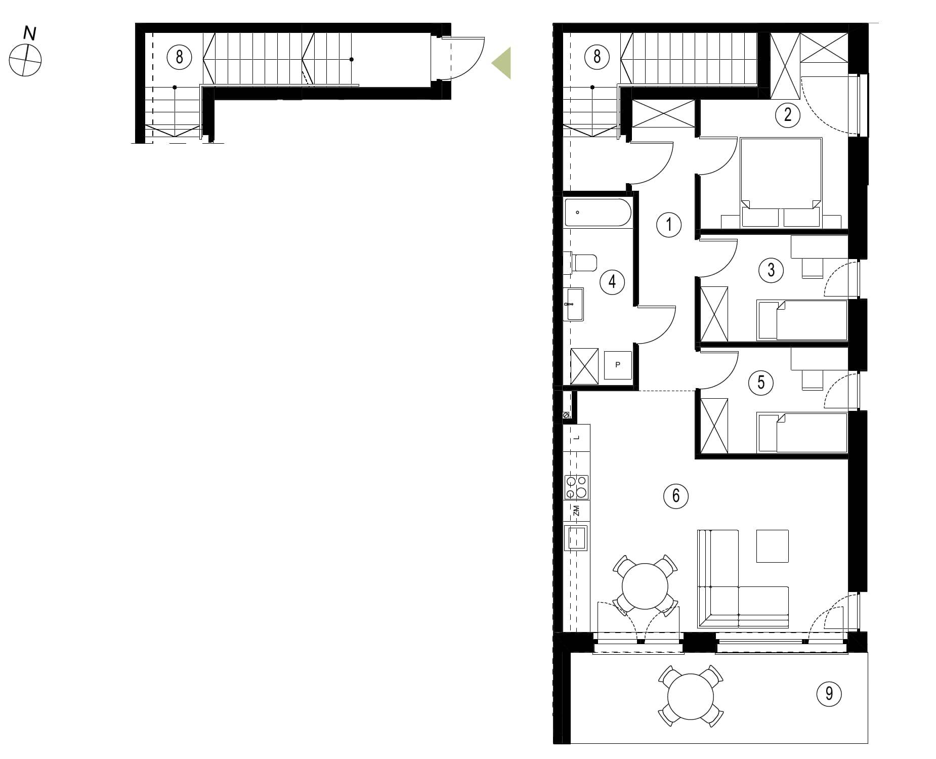 Apartamenty Sielanka - lokal 18.2, budynek 16_18