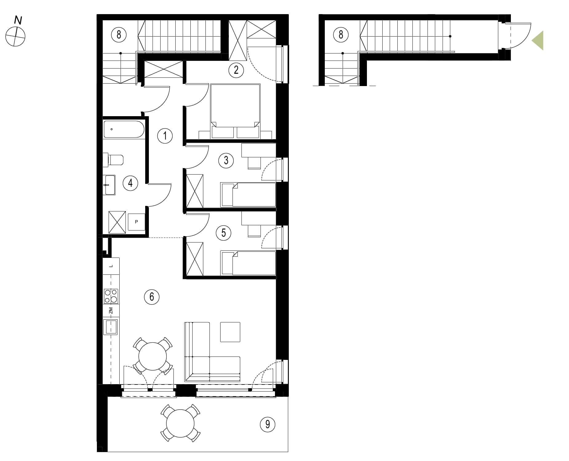 Apartamenty Sielanka - lokal 19.2, budynek 13_19