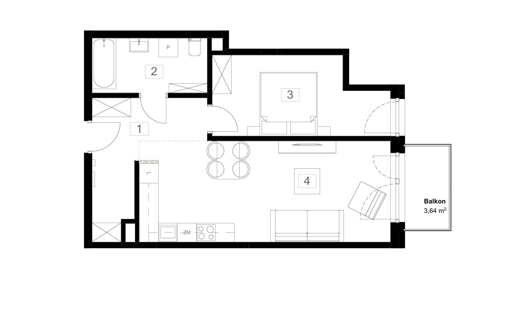 Poezji – inwestycja ICL Estate - lokal 70, budynek A