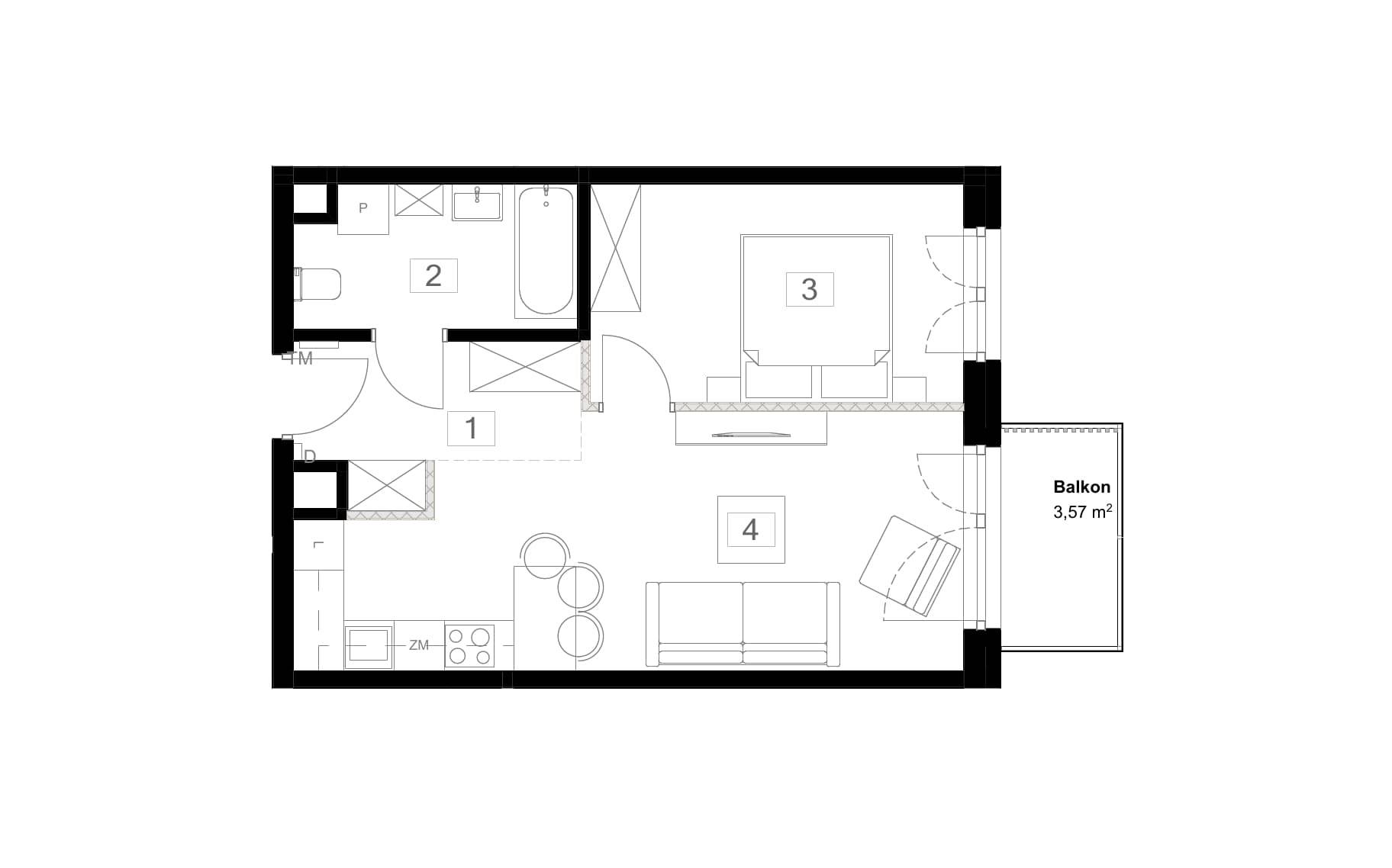 Poezji – inwestycja ICL Estate - lokal 10, budynek B