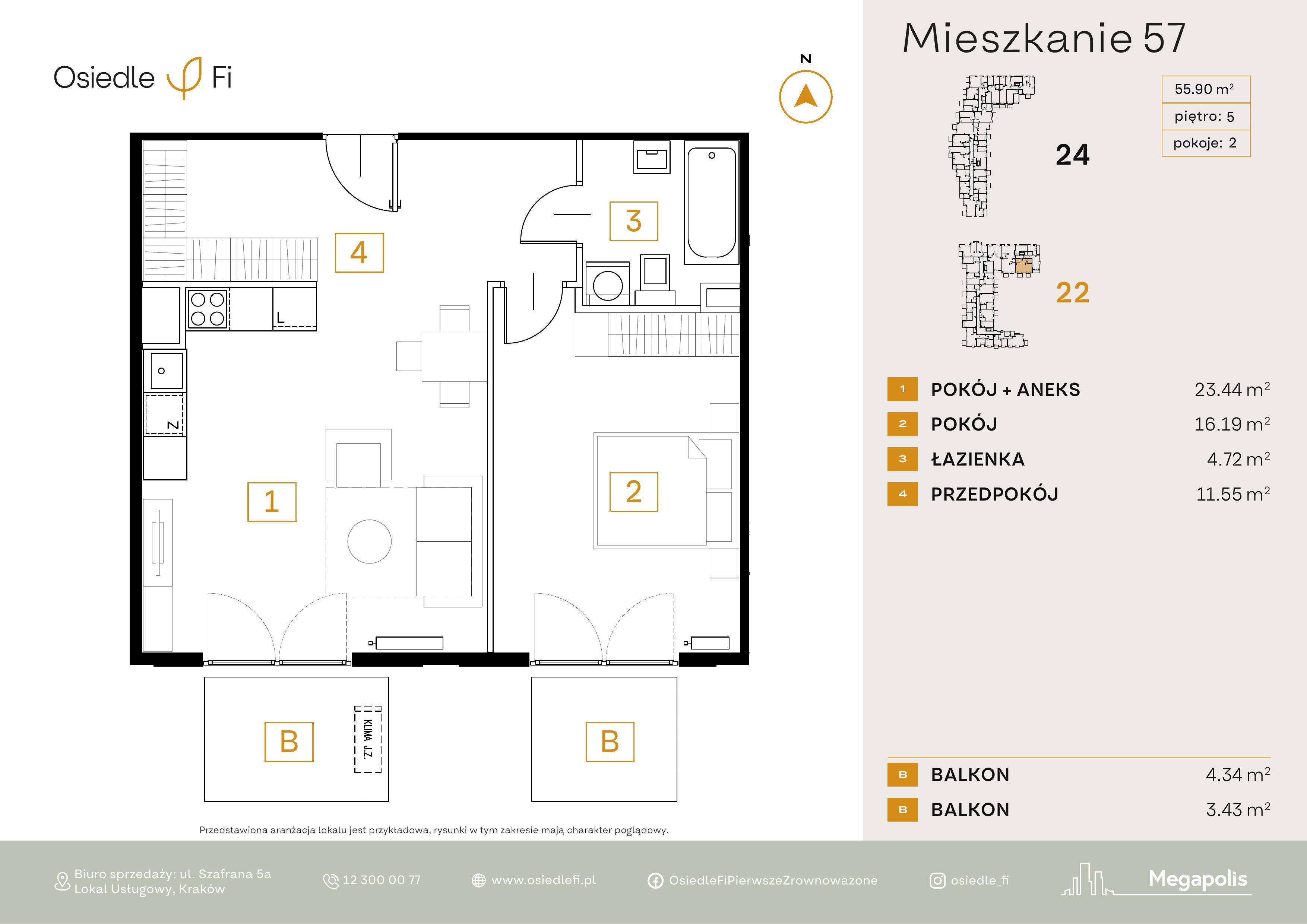 Nowe Osiedle FI – inwestycja Megapolis - lokal 57, budynek 22