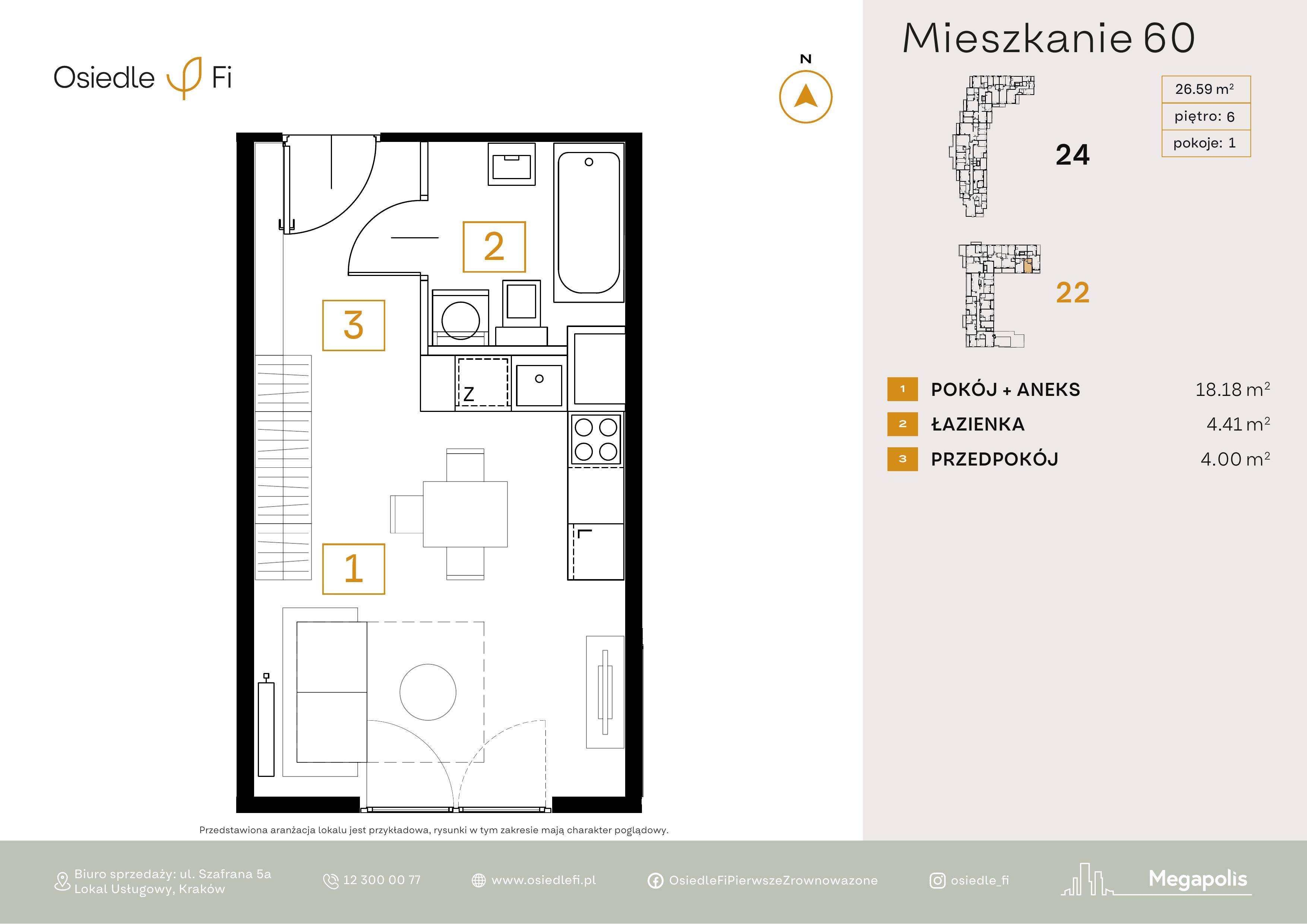 Nowe Osiedle FI – inwestycja Megapolis - lokal 60, budynek 22