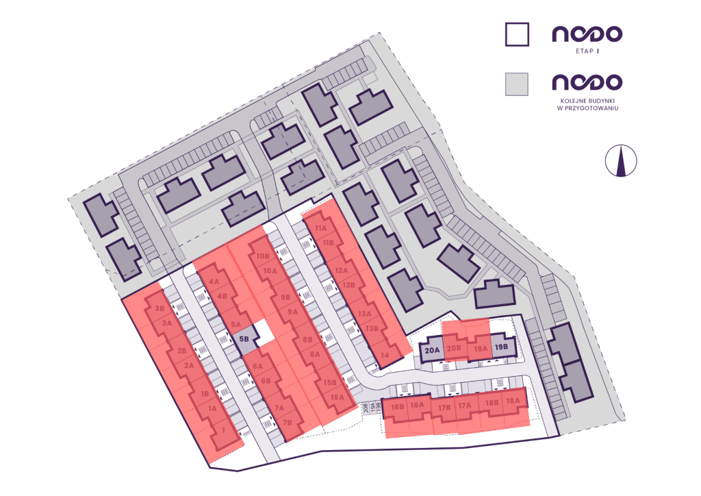 Osiedle Nodo – inwestycja Siódme Niebo - lokal 5B, budynek 5