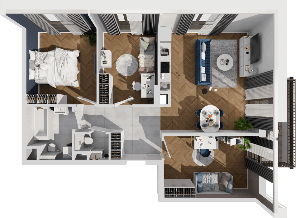 Osiedle Idea Aurora – inwestycja Unidevelopment - lokal 4A/77, budynek 4A