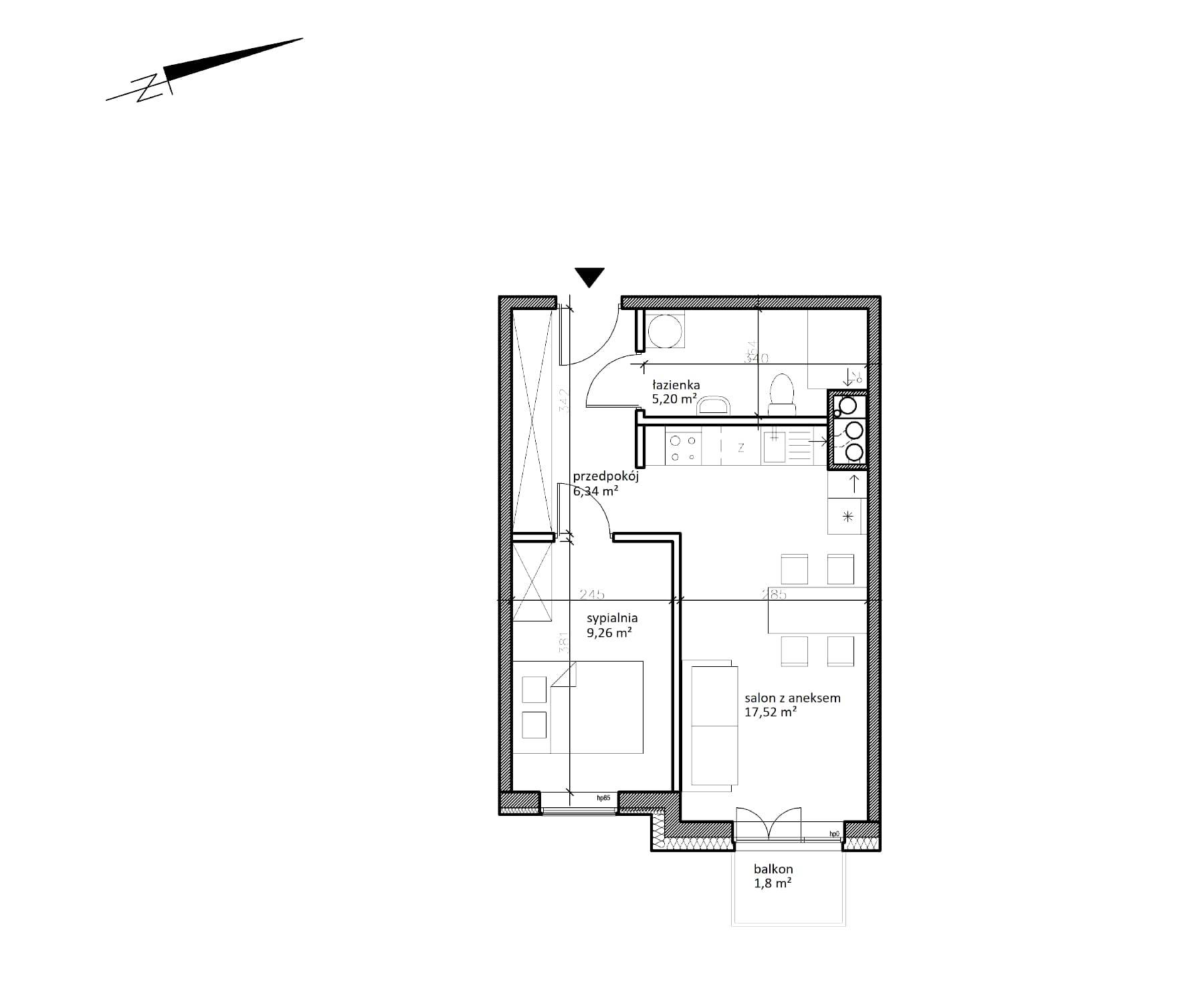 Apartamenty Sarnowskiego - lokal 39, budynek 1
