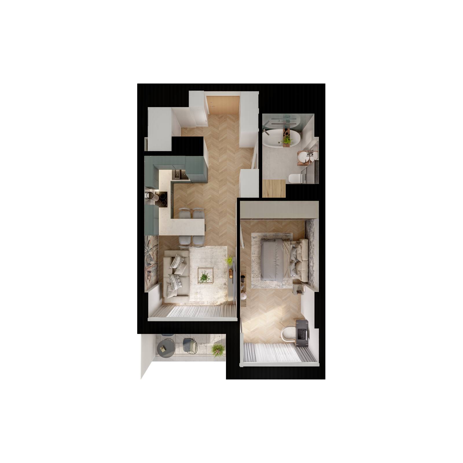 Mocha Tower – inwestycja Profbud - lokal 257