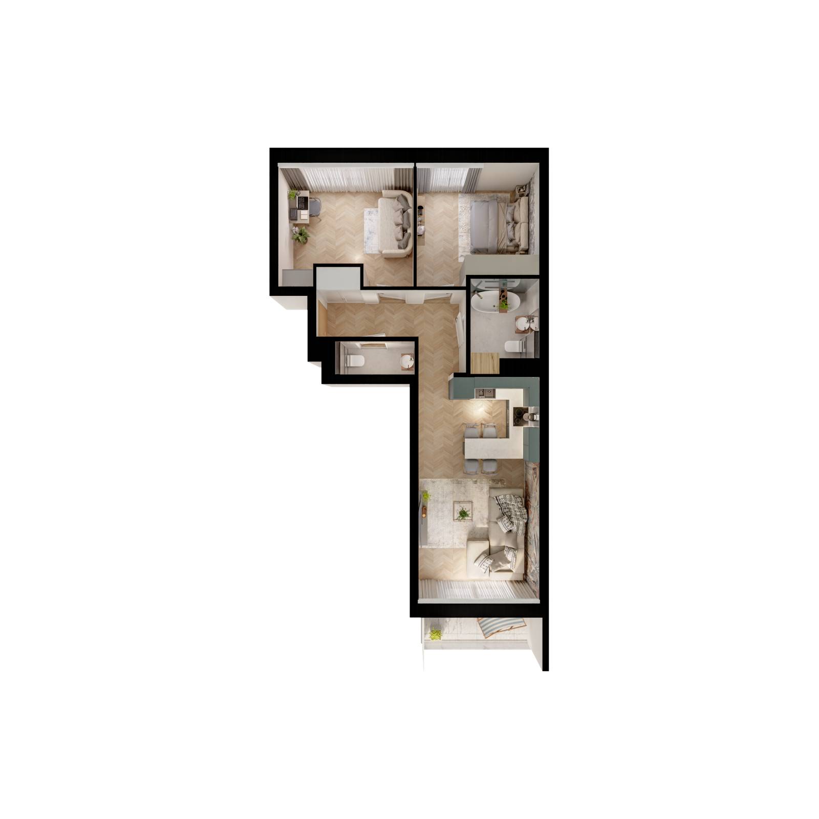 Mocha Tower – inwestycja Profbud - lokal 169