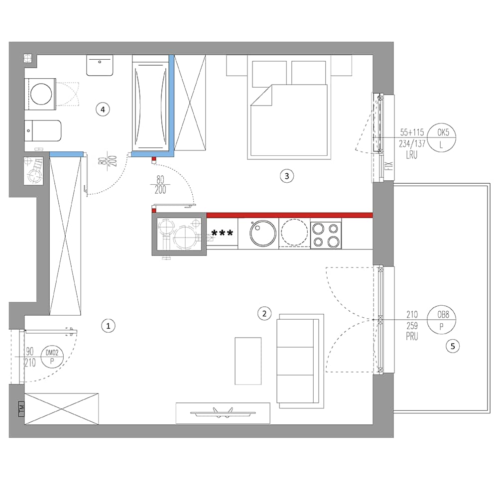 FABRICA URSUS A1 – inwestycja Aurec Home - lokal A1.1/042