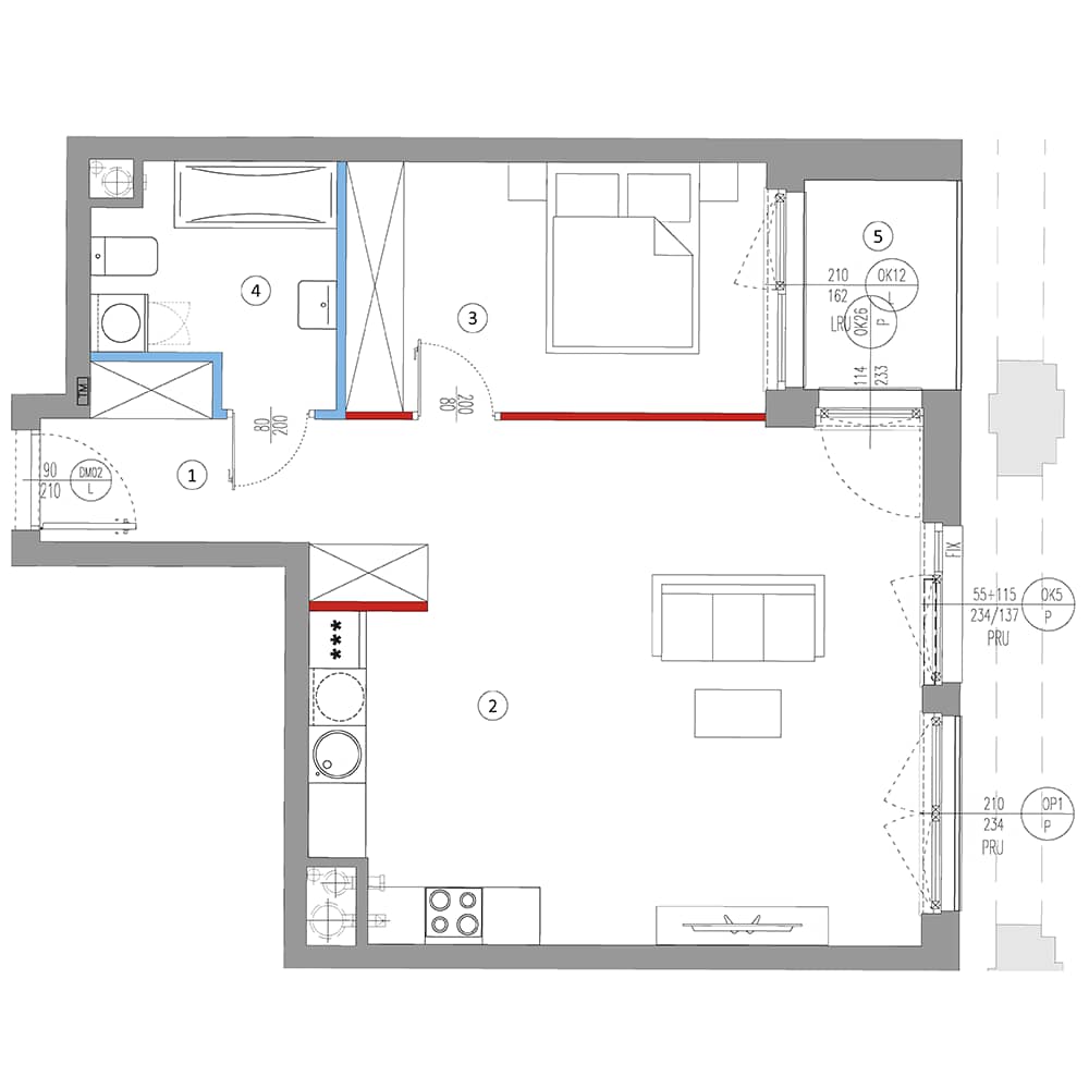 FABRICA URSUS A1 – inwestycja Aurec Home - lokal A1.2/068