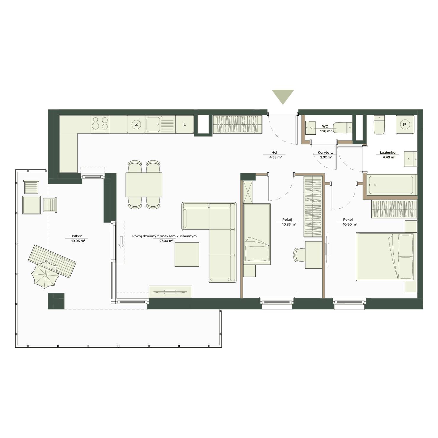 Apartamenty Onlylife - lokal 31, budynek B8
