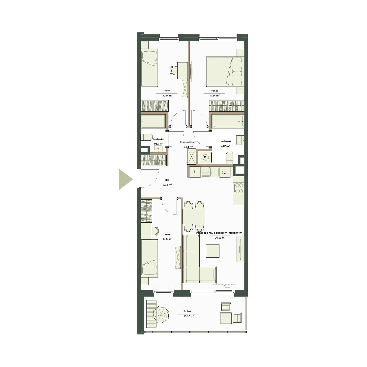 Apartamenty Onlylife - lokal 56, budynek B9