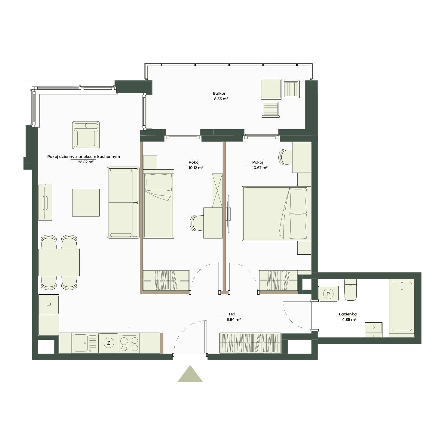 Apartamenty Onlylife - lokal 33, budynek B8