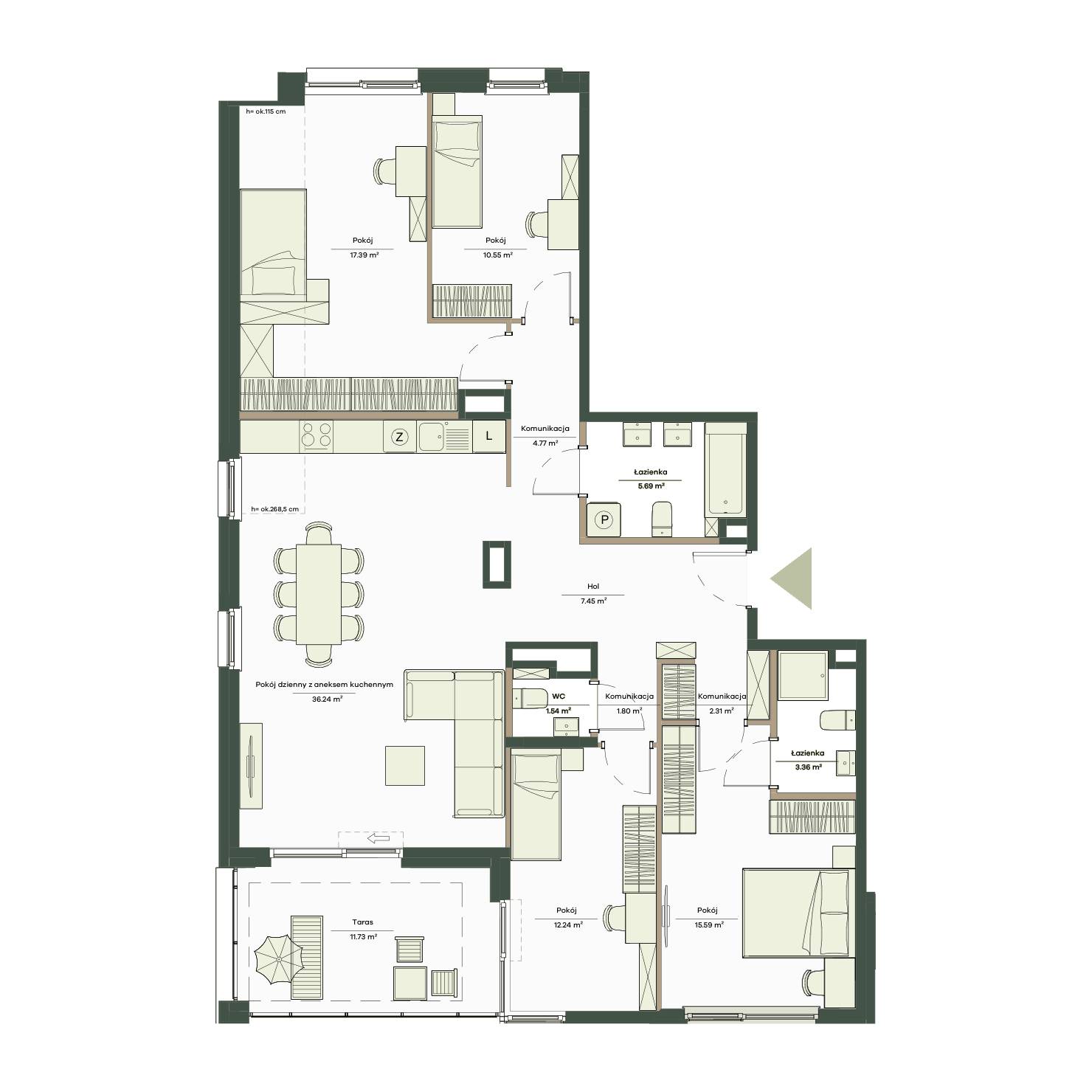 Apartamenty Onlylife - lokal 19, budynek B7
