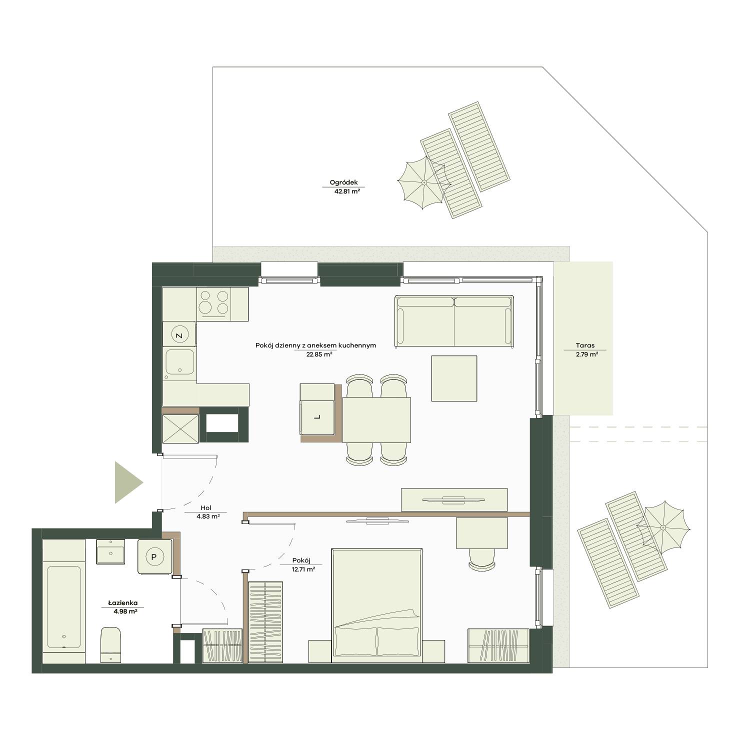 Apartamenty Onlylife - lokal 21, budynek B8