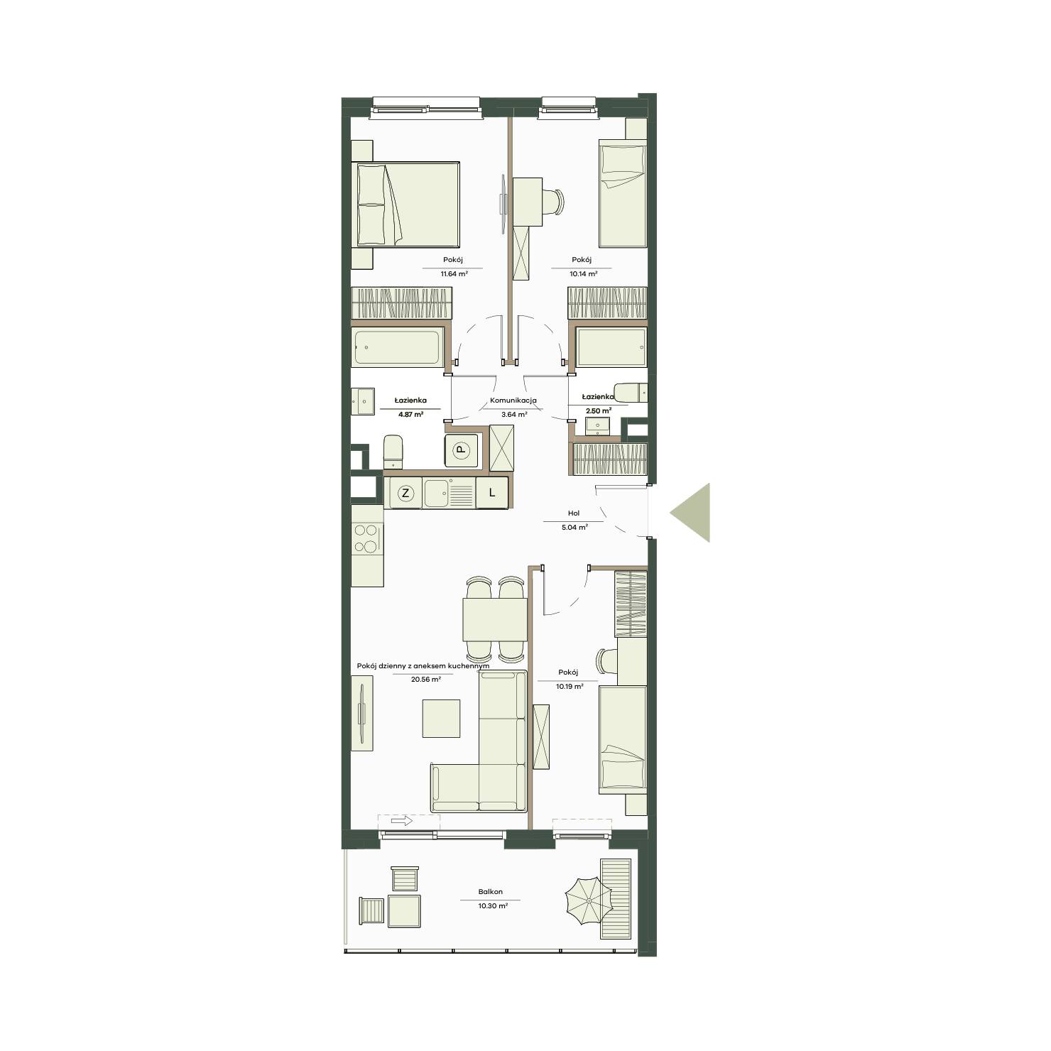 Apartamenty Onlylife - lokal 8, budynek B7